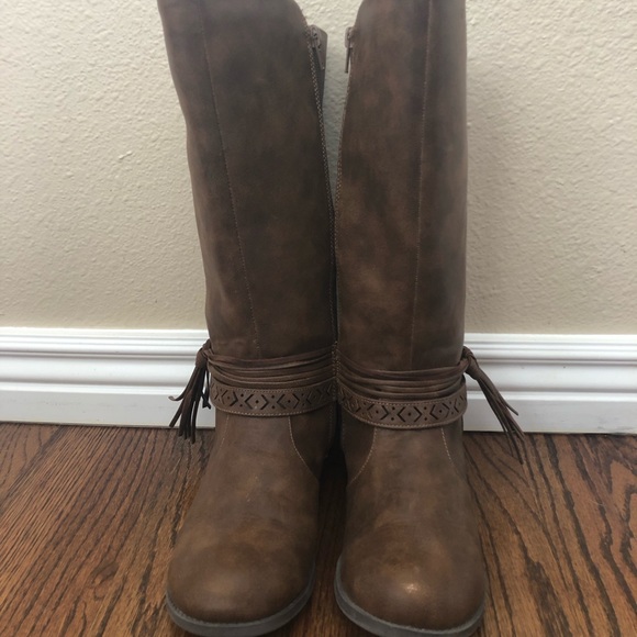 Justice Shoes - Justice Tall Brown Boots